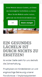 Mobile Screenshot of euroimplantat.de